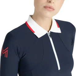 Maximilian Concept Long Sleeve Polo Shirt