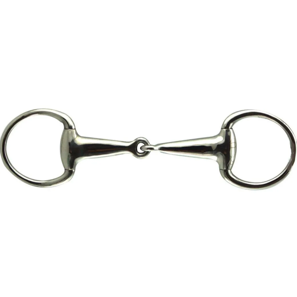 Medium Weight Hollow Snaffle Eggbutt