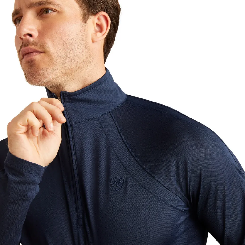 Men's Ariat Sunstopper 3.0 1/4 Zip Baselayer