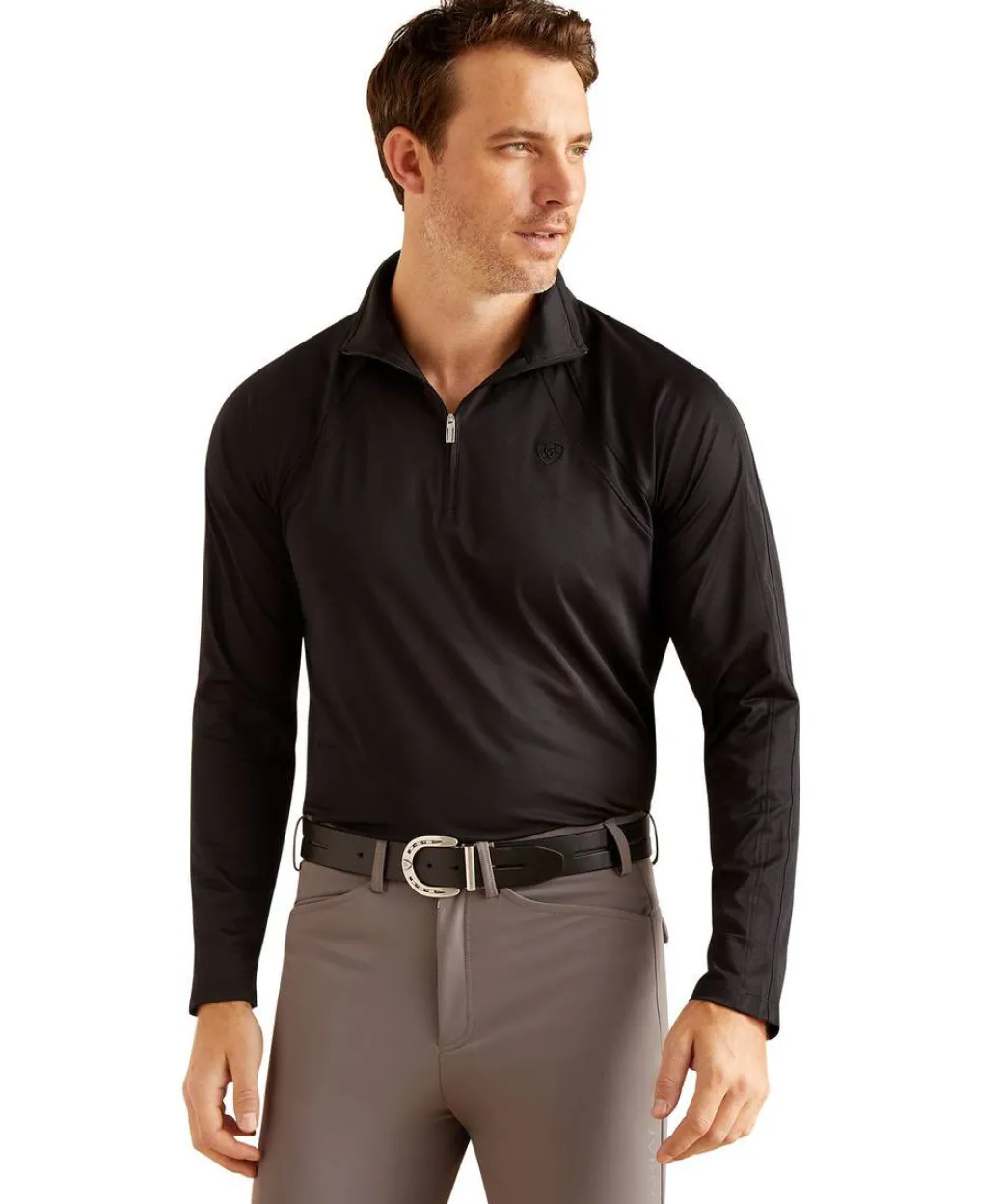 Men's Ariat Sunstopper 3.0 1/4 Zip Baselayer