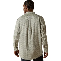 Men's Ariat WF Cade Fitted LS Shirt