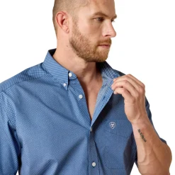 Men's Ariat Wrinkle Free Case Classic SS Shirt