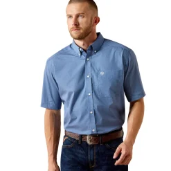 Men's Ariat Wrinkle Free Case Classic SS Shirt
