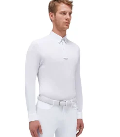 Men's Cavalleria Toscana Competition Polo LS