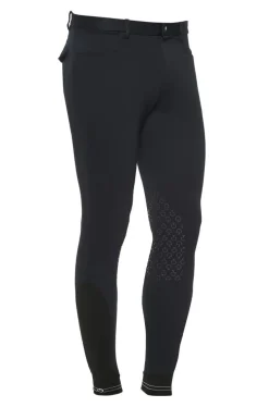 Men's Cavalleria Toscana Logo Tape Breeches Grip Knee
