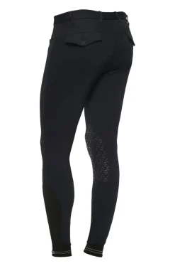 Men's Cavalleria Toscana Logo Tape Breeches Grip Knee