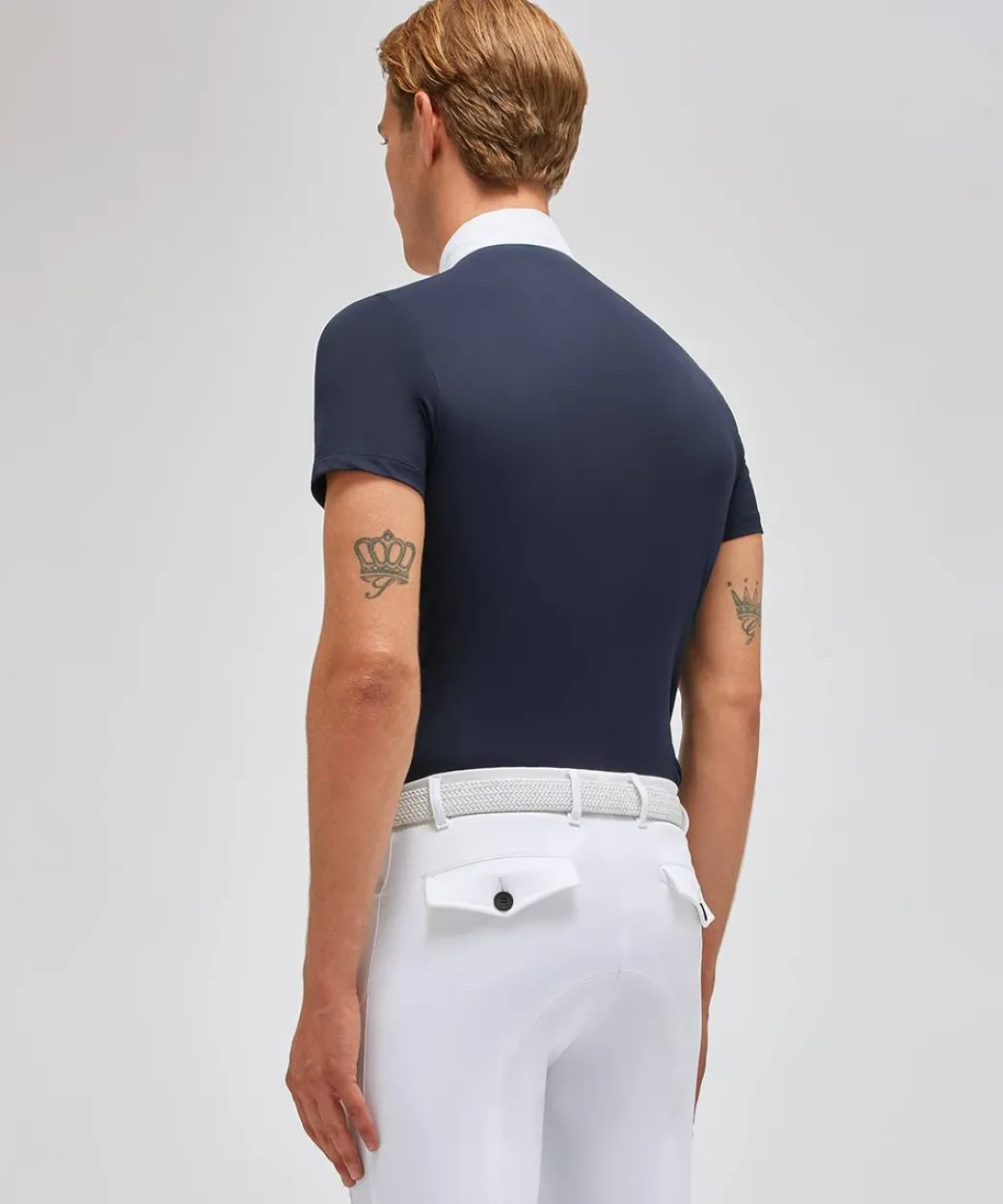 Men's Cavalleria Toscana Tech Polo Short Sleeve