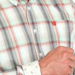 Men's Cinch Classic Multi Plaid LS Shirt