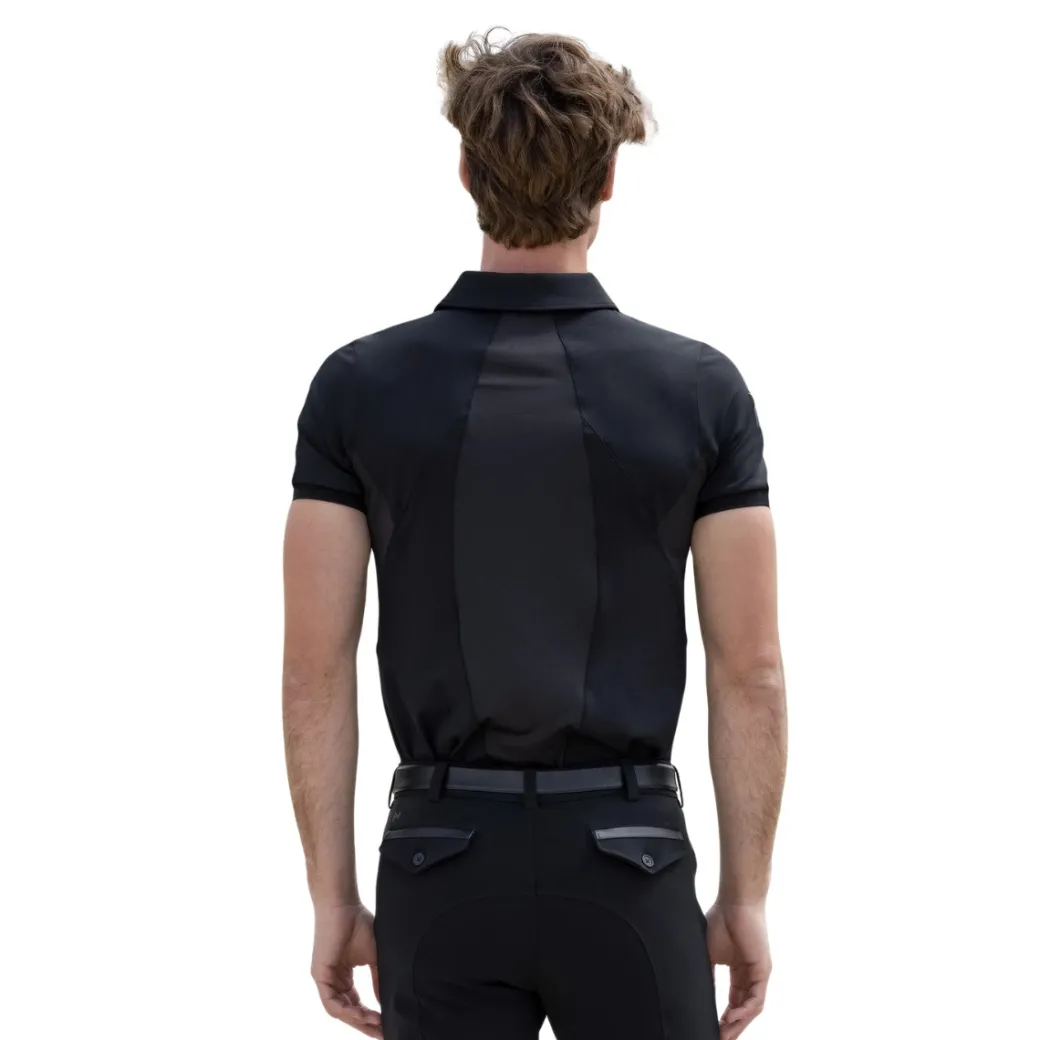 Men's Maximilian Cross Short Sleeve Polo Shirt