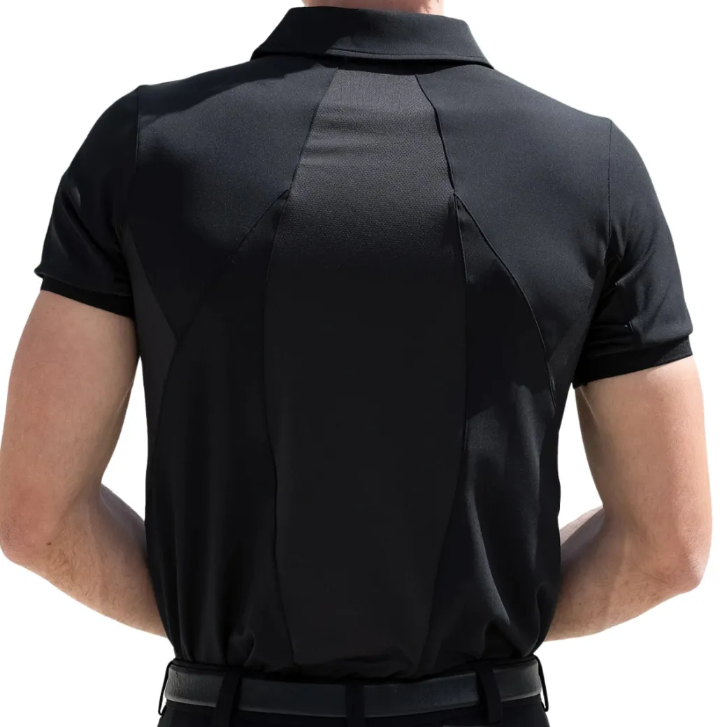 Men's Maximilian Cross Short Sleeve Polo Shirt