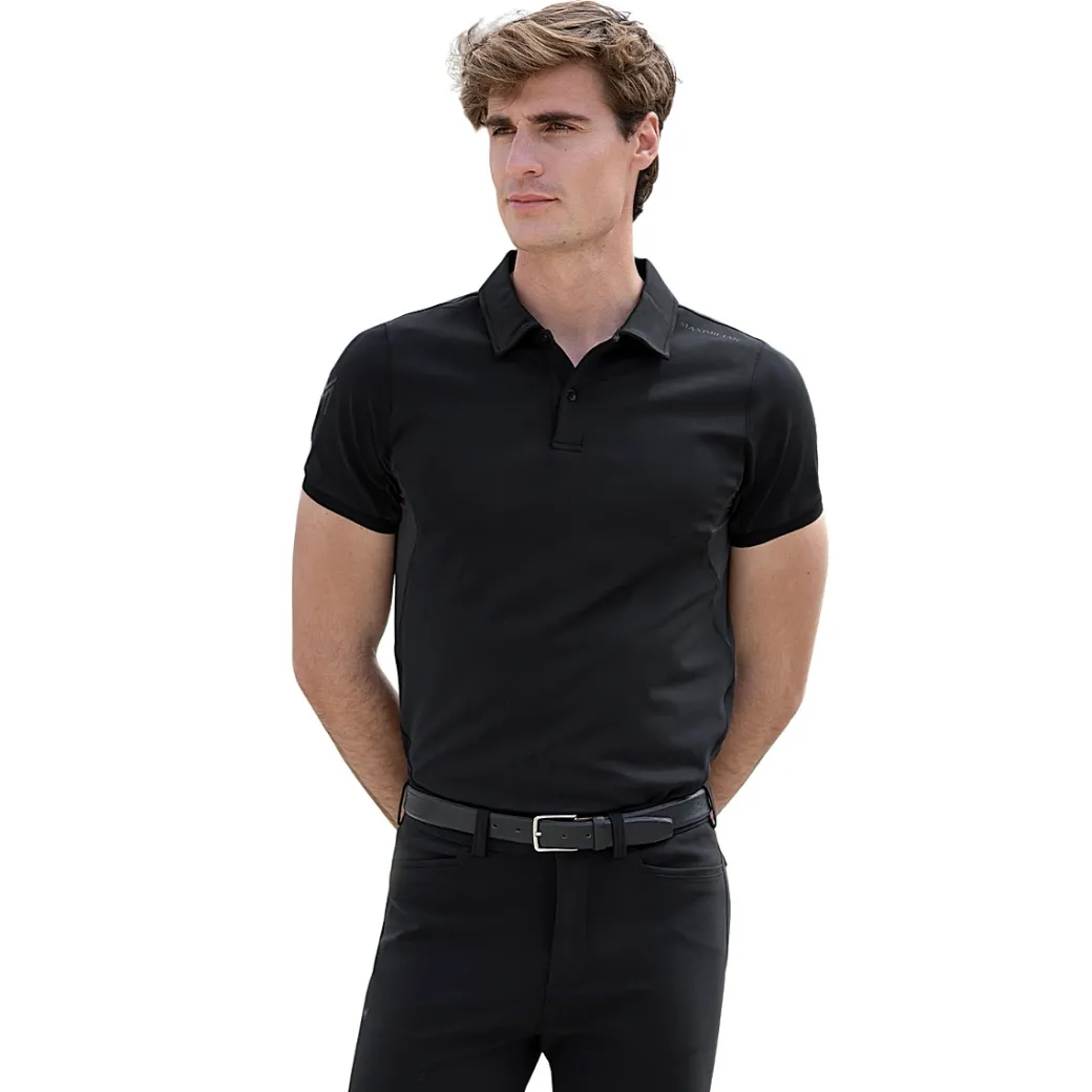 Men's Maximilian Cross Short Sleeve Polo Shirt