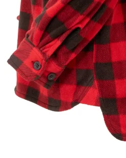 Men's Outback Fleece Big Shirt | Red