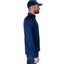 Men's Ovation Half Zip Long Sleeve Shirt