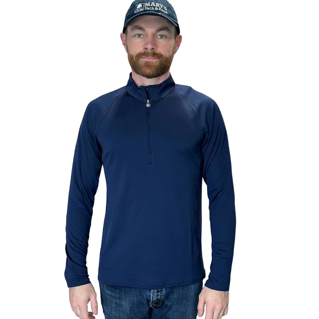 Men's Ovation Half Zip Long Sleeve Shirt
