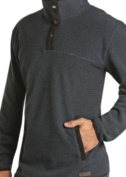 Men's Powder River Diamond Fleece Pullover