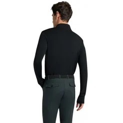 Men's Rider's Gene Jersey Fleece 1/4 Zip LS Shirt