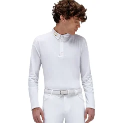 Men's Rider's Gene LS Competition Polo