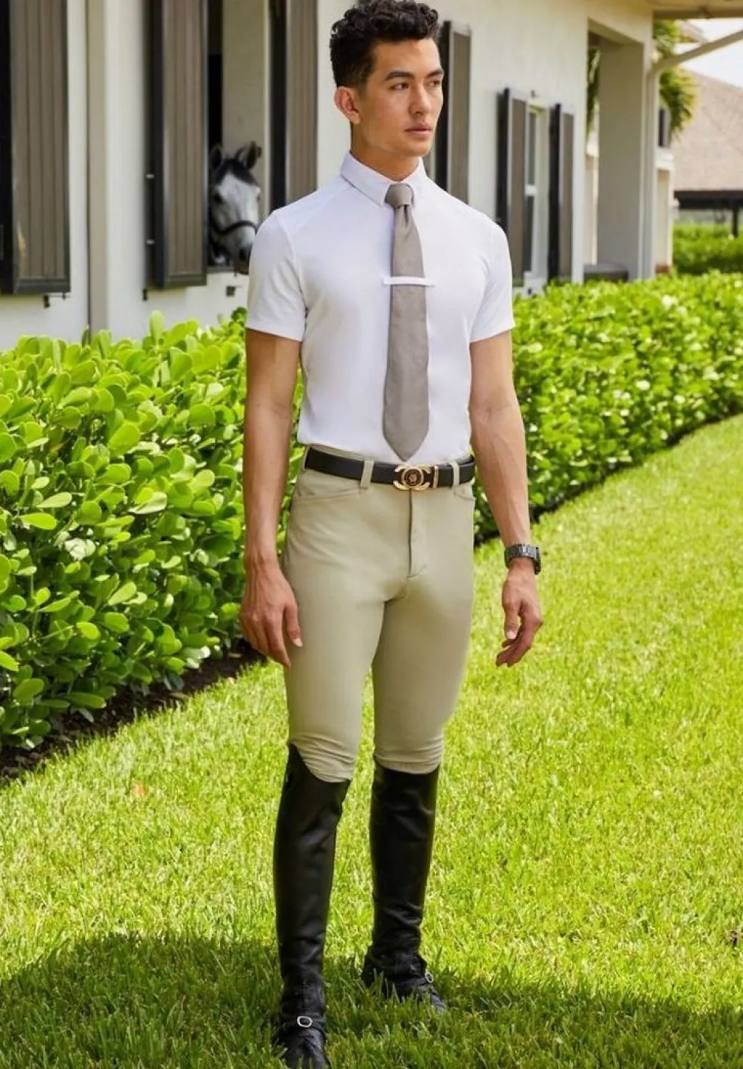Men's RJ Classics Mason Knee Patch Breeches