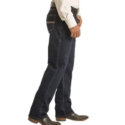Men's Rock & Roll Denim Rope Stitch Jeans