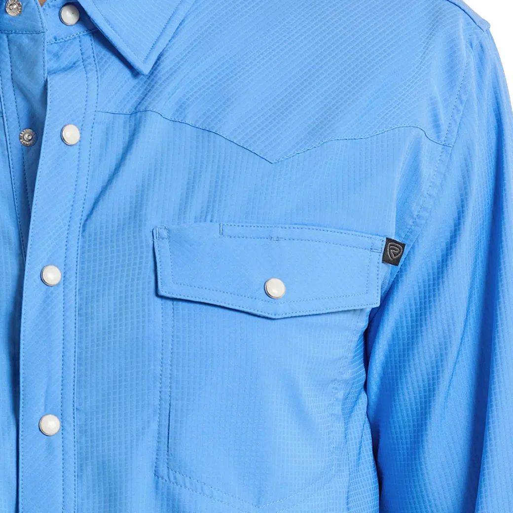 Men's Rock & Roll Denim Tek Ripstop LS Shirt