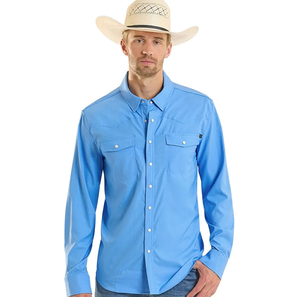 Men's Rock & Roll Denim Tek Ripstop LS Shirt