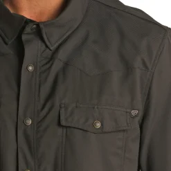 Men's Rock & Roll Denim Tek Ripstop SS Shirt