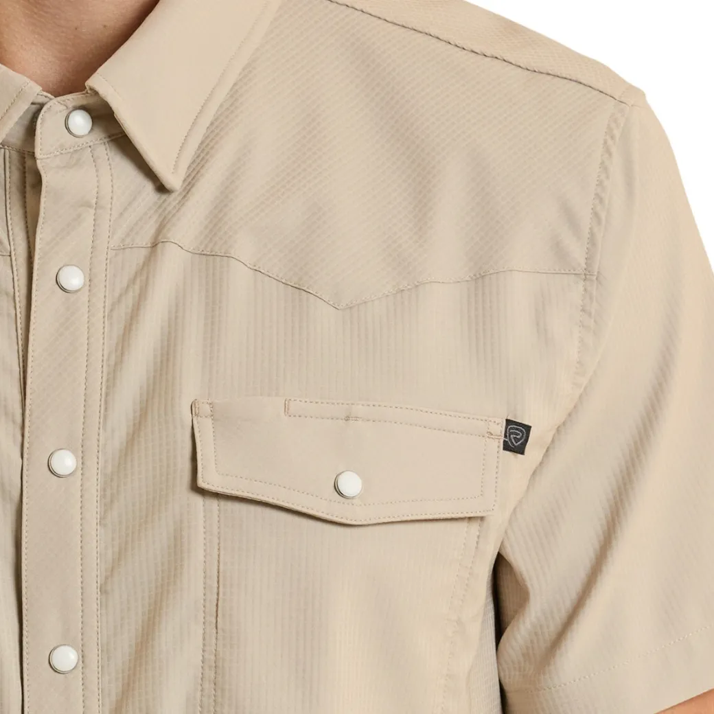 Men's Rock & Roll Denim Tek Ripstop SS Shirt