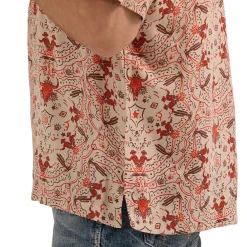 Men's Wrangler Coconut Cowboy Camp Shirt