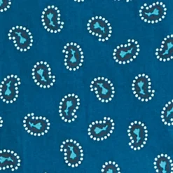 Men's Wrangler CoJo Ink Blue Paisley LS Shirt