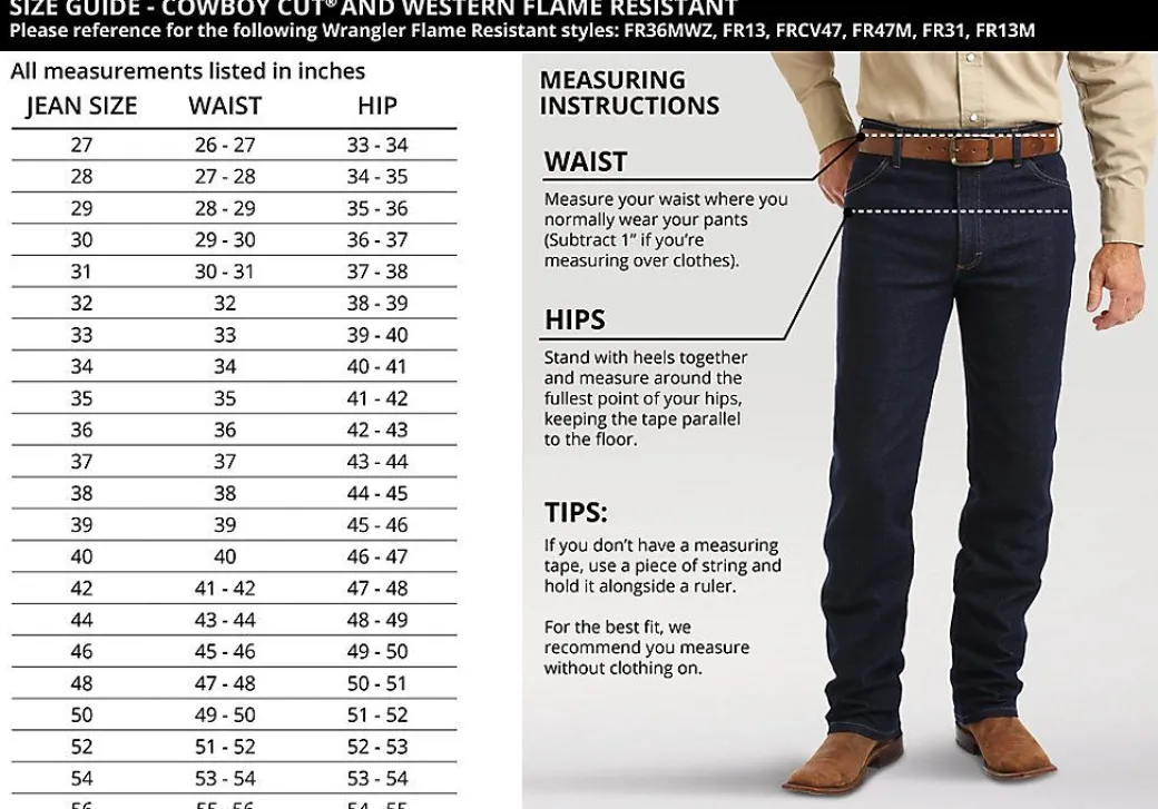 Men's Wrangler Cowboy Cut Original Fit Jeans