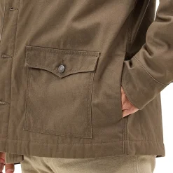 Men's Wrangler Flannel Lined Canvas Barn Coat