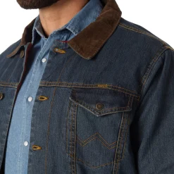 Men's Wrangler Lined Denim Jacket
