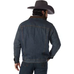 Men's Wrangler Lined Denim Jacket
