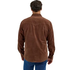 Men's Wrangler Retro Corduroy Long Sleeve Shirt