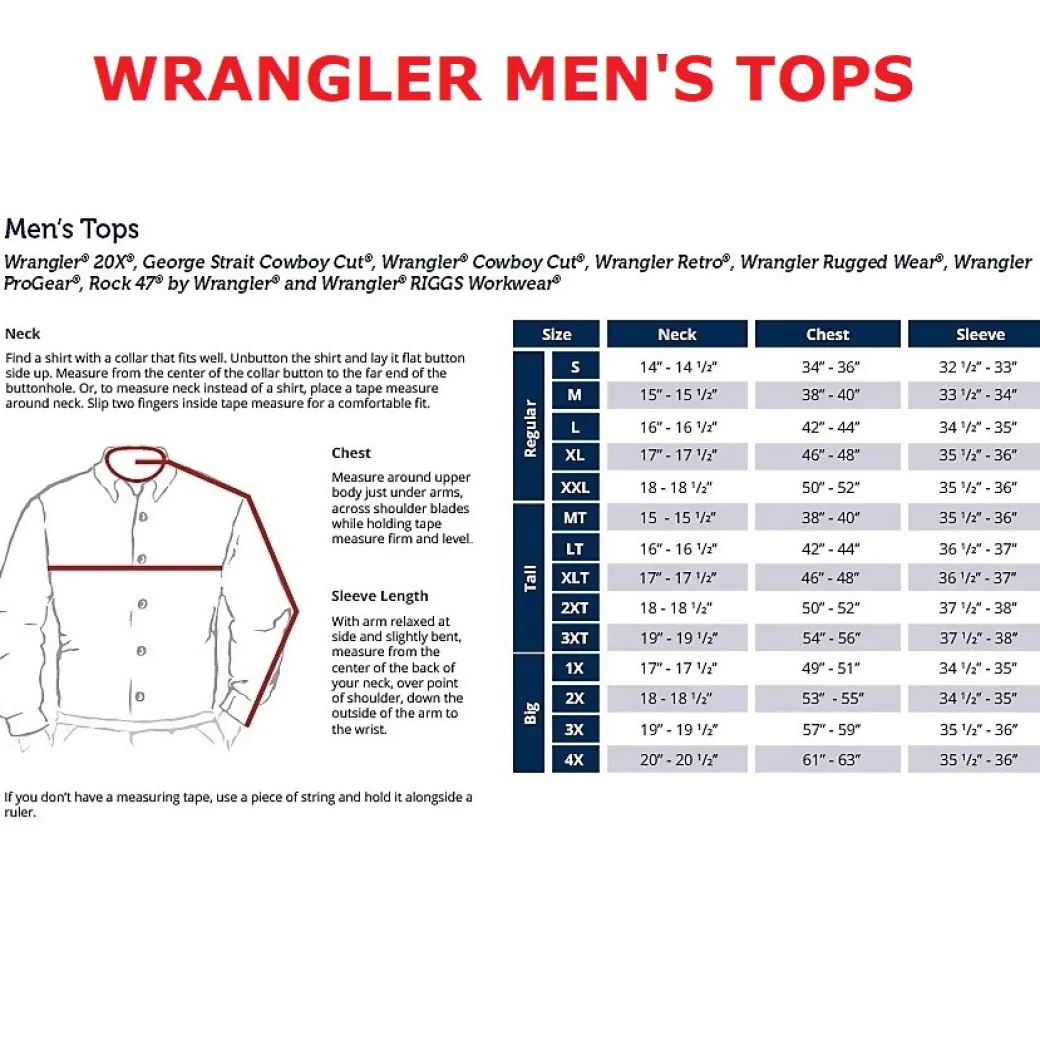 Men's Wrangler Retro Premium Shirt | Bark