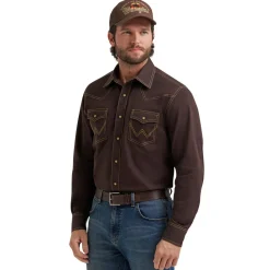 Men's Wrangler Retro Premium Shirt | Bark