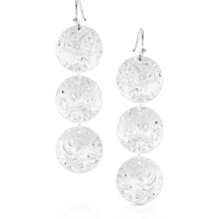 Montana Silversmiths Hailey's Conchos Earrings