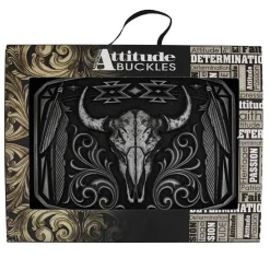 Montana Silversmiths Legend & Pride Buckle