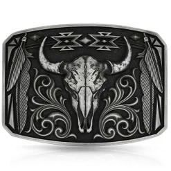Montana Silversmiths Legend & Pride Buckle