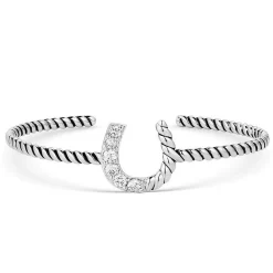 Montana Silversmiths Roping Luck Cuff Bracelet
