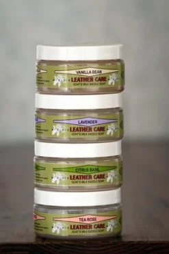 MOSS Leather Care Goat's Milk Saddle Soap