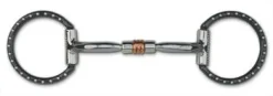 Myler Black Western Dee with copper roller & dots