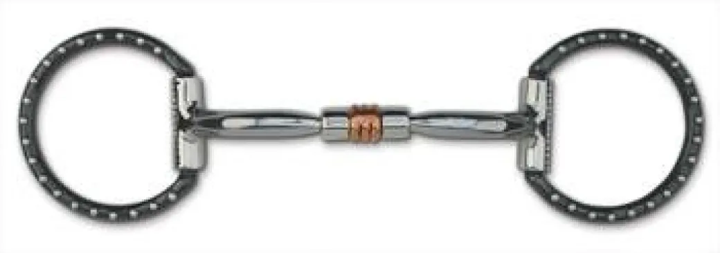 Myler Black Western Dee with copper roller & dots