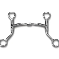 Myler Comfort Snaffle HBT Shank Bit