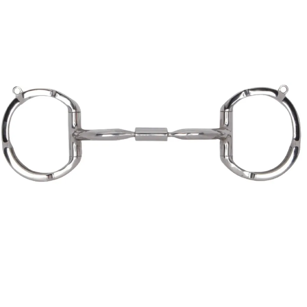 Myler Comfort Snaffle Wide Barrel Eggbutt with Hooks- MB 02 - Level 1