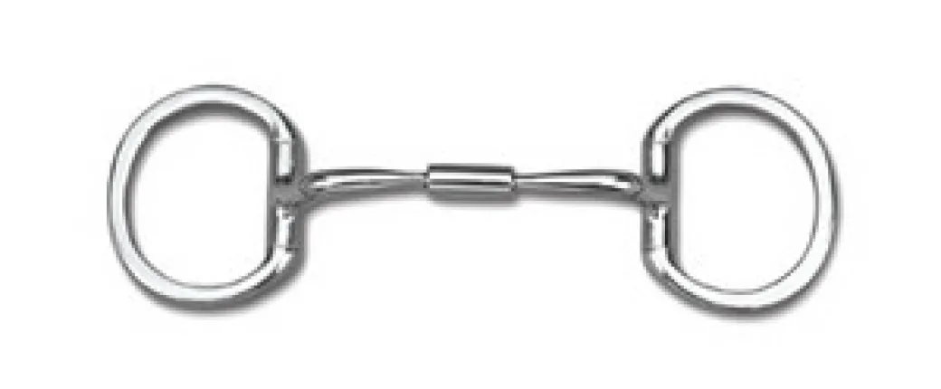 Myler Comfort Snaffle Wide Barrel Eggbutt- MB 02 - Level 1 - DRESSAGE LEGAL