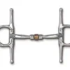 Myler Copper Roller Comfort Snaffle Full Cheek with Hooks - MB 03 - Level 1