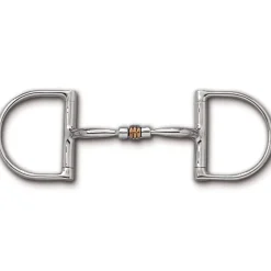 Myler Copper Roller Comfort Snaffle Dee- MB 03 - Level 1