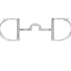 Myler Correctional Low Port Barrel Dee with Hooks - MB 27PB - Level 2-3