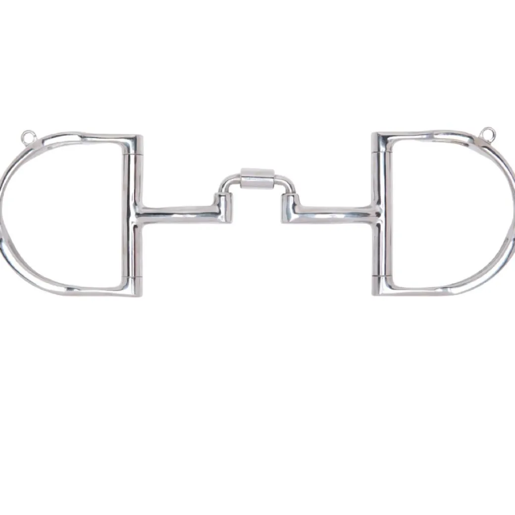 Myler Correctional Low Port Barrel Dee with Hooks - MB 27PB - Level 2-3